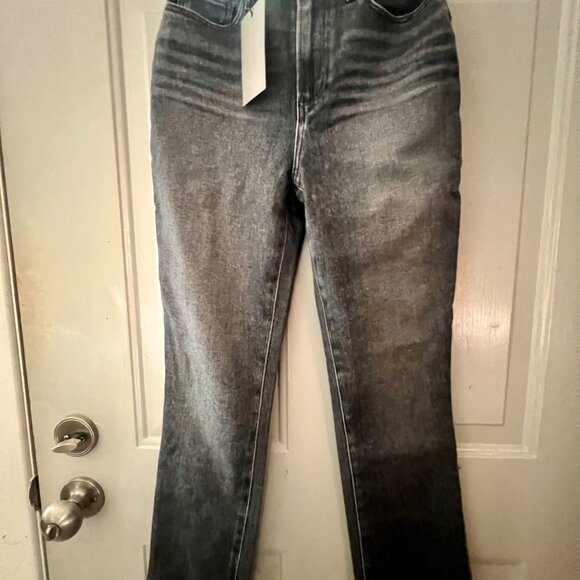 ✨NWT PAIGE Flaunt Straight Jeans in Accent - 86% OFF ✨ - Picture 4 of 13